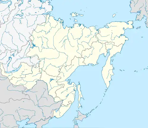 Olyutor Peninsula is located in Far Eastern Federal District