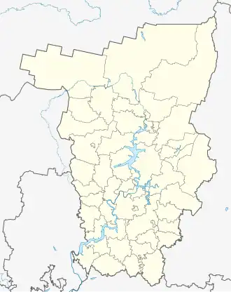 Karbas is located in Perm Krai