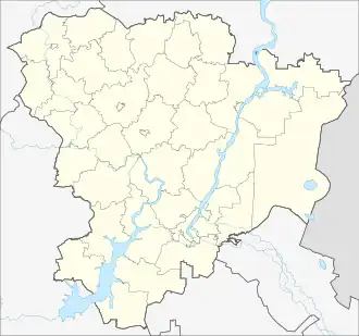 Leninets is located in Volgograd Oblast
