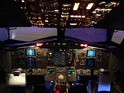Boeing 737-400 simulators at Oxford, United Kingdom