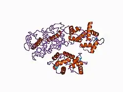 1cdl: TARGET ENZYME RECOGNITION BY CALMODULIN: 2.4 ANGSTROMS STRUCTURE OF A CALMODULIN-PEPTIDE COMPLEX