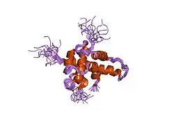 1l3e: NMR Structures of the HIF-1alpha CTAD/p300 CH1 Complex