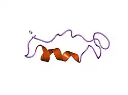 1qbf: NMR SOLUTION STRUCTURE OF PORCINE PEPTIDE YY