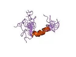 1zwd: STRUCTURE OF HUMAN PARATHYROID HORMONE FRAGMENT 3-37, NMR, 10 STRUCTURES