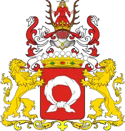Coat of arms of Counts Moszczeński