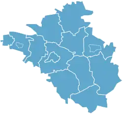 Division into gminas