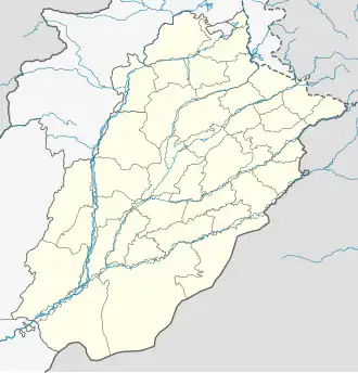 Chawinda is located in Punjab, Pakistan