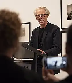 Daniel Palmer speaks at the Museum of Australian Photography, March 2025