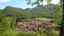 Panorama of Brinzio