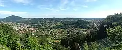 Panoramic view from Monte di Brianza