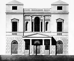 Pantheon Oxford St, Entrance Façade