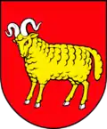 Coat of arms of Papradno