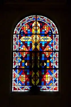 Window over the Tribune