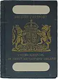 1921–27 United Kingdom of Great Britain and Ireland passport