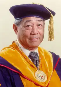 Official portrait of Paulo Campos as a National Scientist of the Philippines