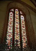 Gothic stained-glass window