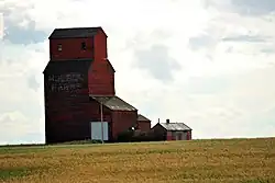 The Former elevators in Penkill