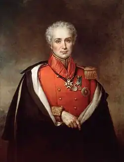 A portrait of Peregrine Maitland