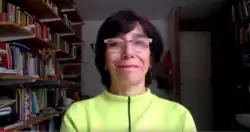 Noemi Jaffe, in an interview for TV ALERJ's program Perfil, in August 2021