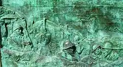 Scene from the trenches in 1916