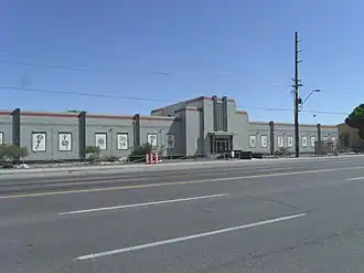 The Arizona State Fair WPA Civic Building was built during the Great Depression Era in 1938.