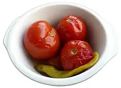 Pickled tomatoes