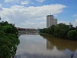 Ping River banks in Chiang Mai