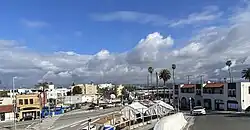 Playa Del Rey retail district, intersection of Culver Boulevard and Vista Del Mar