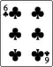 6 of clubs in the clubs foundation