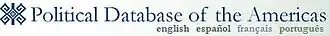 Location of Political Database of the Americas (PDBA) Base de Datos Políticos de las Américas&nbsp;(Spanish) La Base de Données Politiques des Amériques&nbsp;(French) Banco de Dados Políticos das Américas&nbsp;(Portuguese)