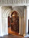 Dining-room door.