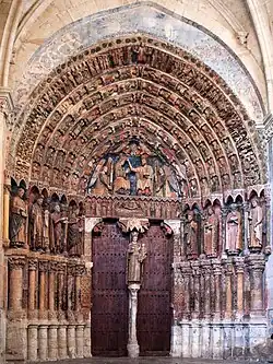 Gothic&nbsp;– Portal of the Collegiate Church of Toro, Spain, unknown architect, 13th century