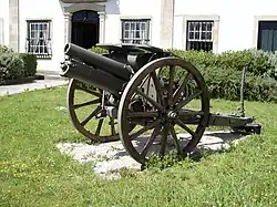 Portuguese World War One 4.5cm howitzer, Lamego, Portugal