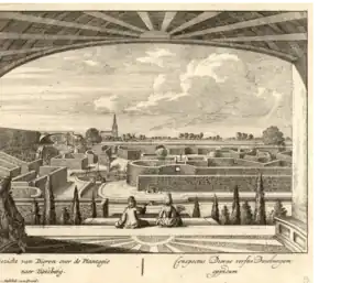 View of the labyrinth