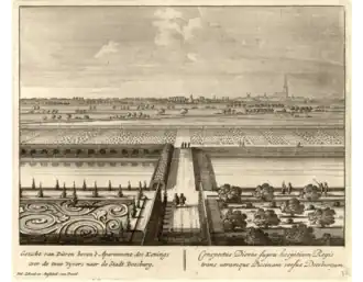 View from the Kings apartment