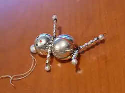 Pre-1939 Polish snowman ornament