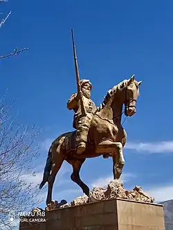 The statue of Muhammad Pasha of Rawanduz