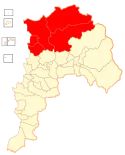 Location in the Valparaíso Region