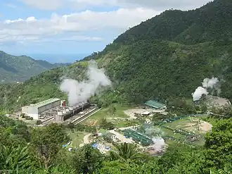 Image 114A geothermal power station in Negros Oriental, Philippines (from Geothermal power)