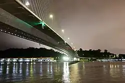 Mukim Sungai Kebun seen across the Brunei River from Kampong Subok