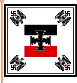 Flag for the minister of War and Commander-in-Chief of the Wehrmacht (23 June 1935–5 October 1935)