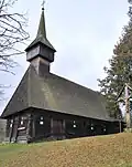 Wooden church, Breb (1531)