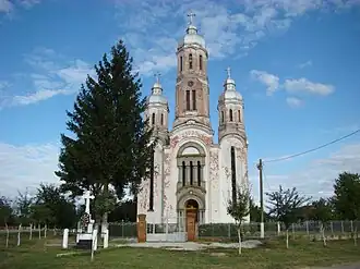 The Greek Catholic church in Racovița