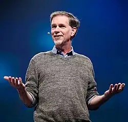 Reed Hastings (MS 1988), founder of Netflix Inc.