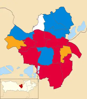 2006 results map