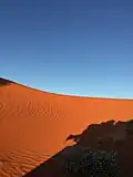 Red dune in Simpson Desert