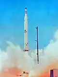 Launch of Redstone-Sparta CC-2029 with WRESAT satellite (November 29, 1967)