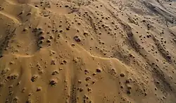 Aerial photography of Reg District in Kandahar Province of Afghanistan