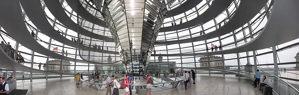 Reichstag dome (inside)