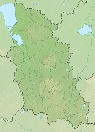 Lake Usvyaty is located in Pskov Oblast
